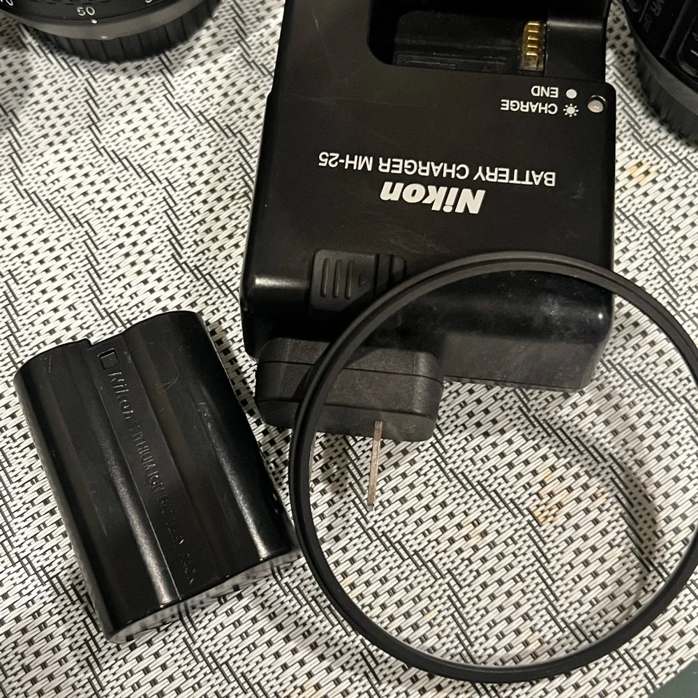 DSLR D610, lens and accessories